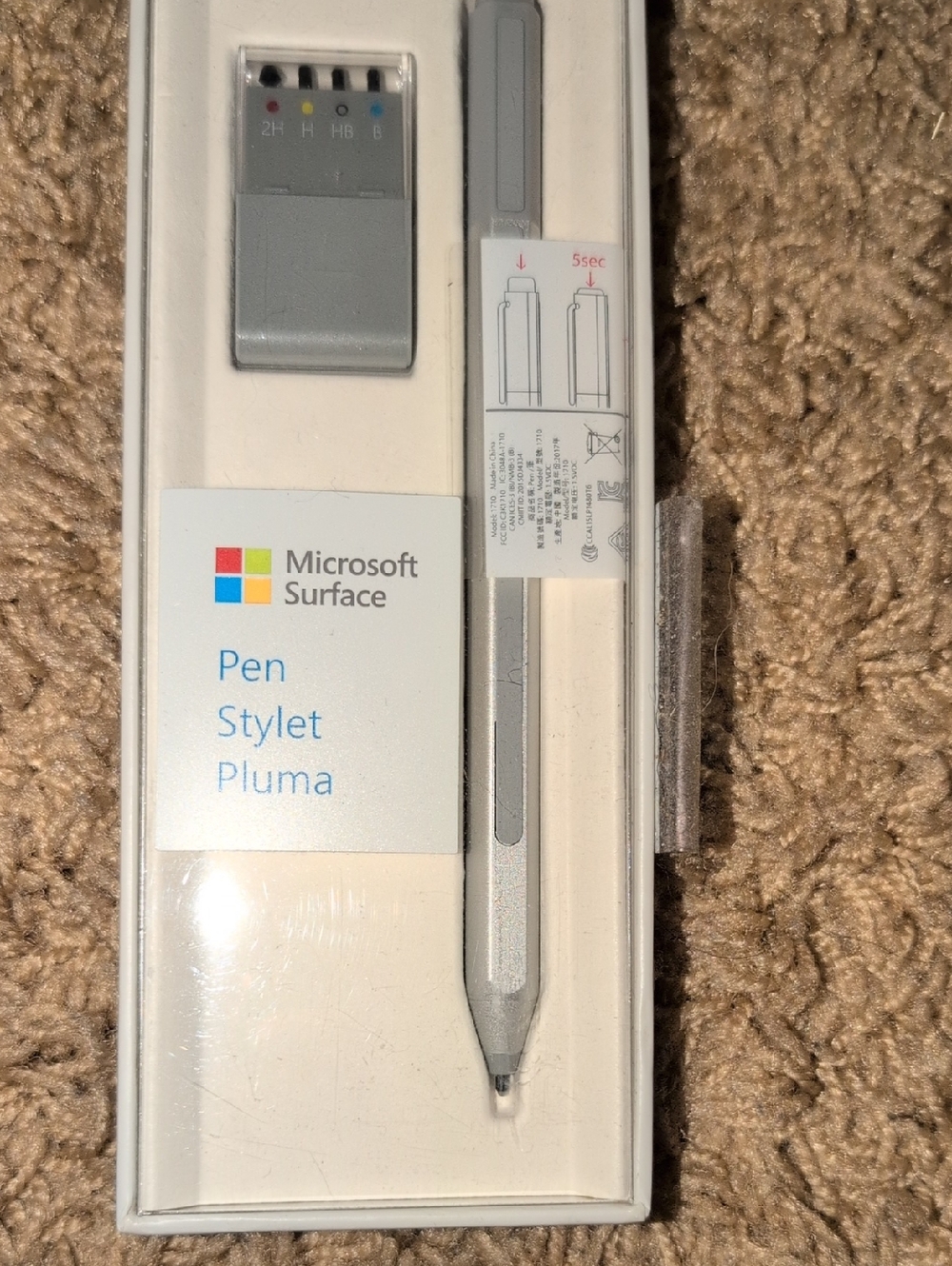 Microsoft Surface Pen - Silver Microsoft Surface Pro 4/Pro 3/Book Stylus Pen - S